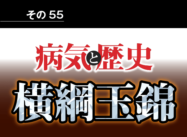 病気と歴史 － 虫垂炎で急死。双葉山に再度勝つ機会は失われた、横綱玉錦